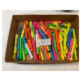 Tray lot of highlighters
