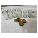 Atlas and ball mason jars