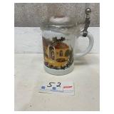 Stroh's Bavaria Collection II lidded beer stein