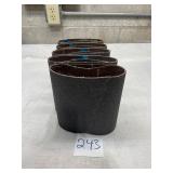 8' drum sanding belts, lot of 10 p36