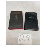 60-70s handheld Bible mass prayer books