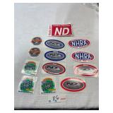 Lot of NUMIDIA DRAGWAY NHRA STICKERS