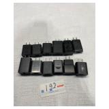 USB wall charger lot of 12