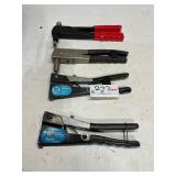 Pop rivet gun lot