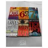 James Patterson hardcover book lot