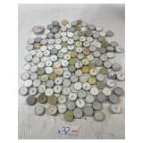 Large lot of tealight candles