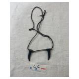 Homemade shark tooth necklace