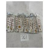 10 Angel pencil eraser sticker sets