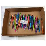 Tray lot of mechanical lead pencils