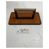 Charcoal companion, cast-iron grill press