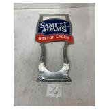 Samuel Adams, Boston logger metal sign