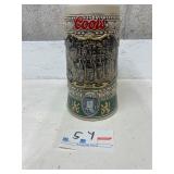 1990 Coors Collector's Edition beer stein.