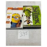Shrek trilogy minions Despicable Me trilogy