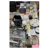 Table of household items