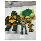 TMNT plush lot
