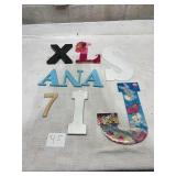 Various craft letters lot