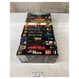 Lot of 14 horror slasher VHS Tapes