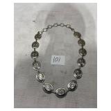 Concho hat band belt