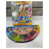 New Art activity sets coloring, pens, sand, clay
