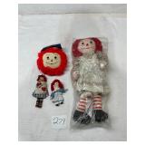 Raggedy Ann Doll lot