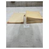 Large lot of file folders