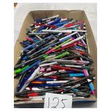 Tray lot of ink pens