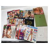 Large lot of Playboy magazines