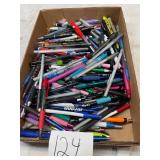 Tray lot of ink pens