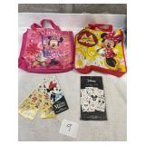 Minnie mouse grocery bags stickers