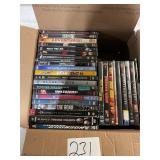 Large lot of DVD movies