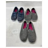 3 pair size 9 women's champion slipper sneakers