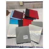 Lot of binders