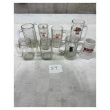 Glass beer, mug, Stein lot