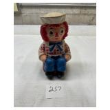 1972 raggedy Andy PVC bank