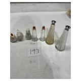 Lot of salt and pepper shakers