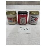NEW Gypsy soul candle soy wax candle lot