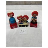 Raggedy Ann and Andy Desk set
