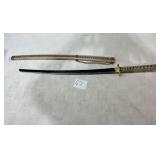 Snake skin katana sword