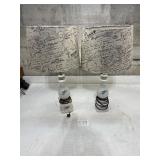 Matching set of lamps