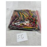 Large bag of crayons