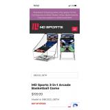 MD Sports 3-in-1 Arcade Basketball Game