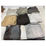 Lot of 8 pairs men's cargo shorts 34-36 waist