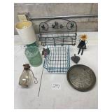 Collection of metal home decor