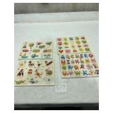 Set of 4 kids wooden puzzles