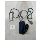 Stethoscope lot with blood pressure cuff