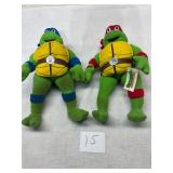 TMNT plush lot