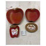 apple-ceramic nesting bowls serving dishes.