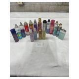 Large lot of body mist sprays perfumes