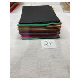 Colored construction paper