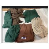 Fleece fabric remnant pieces